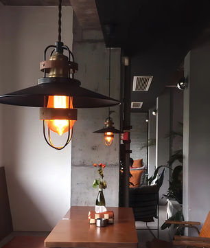 Caged Nautical Pendant Light