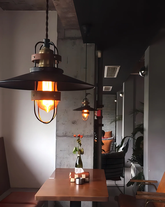 Caged Nautical Pendant Light