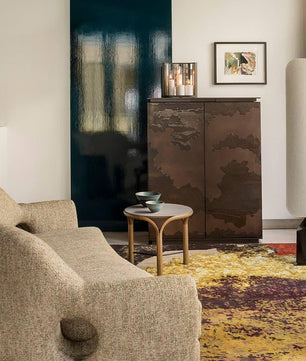 Barrier Linen Floor Lamp