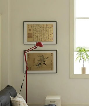 Kaiser Red Floor Lamp