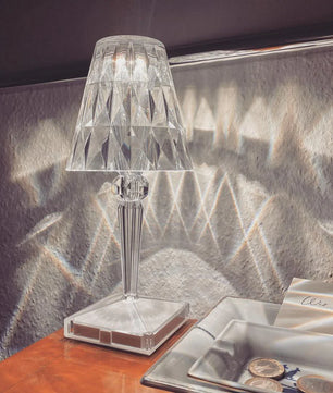 Sparkle Glam Built-in Battery Table Lamp