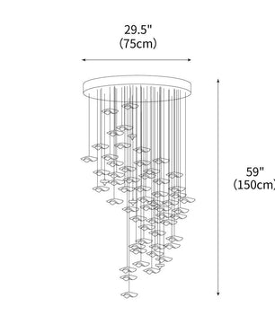 Sand Sea Chandelier