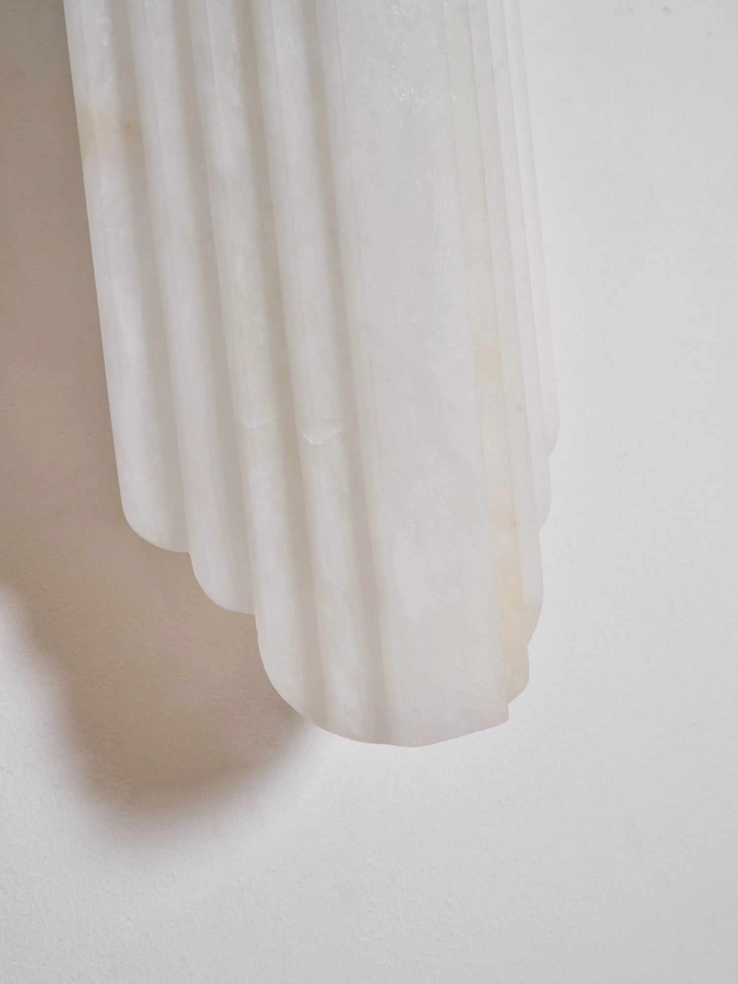 Contemporary Alabaster Wall Sconce