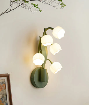 Bell Orchid Wall Lamp