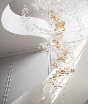 Tidal Stair Chandelier