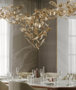 Fluttering Leaves Chandelier