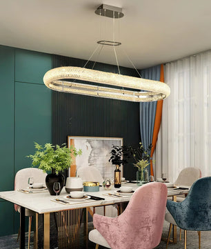 Asscher Ring Chandelier