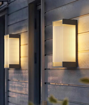 Rectangular Outdoor Wall Light