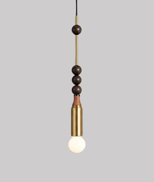 Atelier Marble & Brass Pendant Light