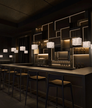 Square Multi Crystal Light Pendant Chandelier