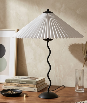 Pleated Table Lamp