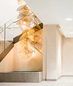 Fan Chandelier