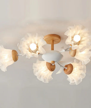 Canister Flower Ceiling Lamp