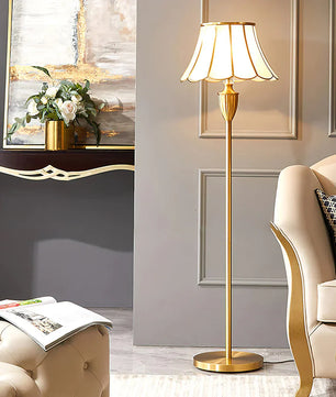 Kristall Brass Floor Lamp