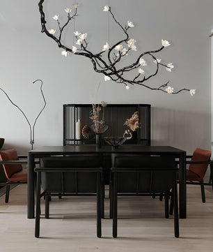 Ceramic Flower Chandelier