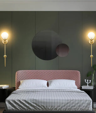 Ava Brass Wall Lamp