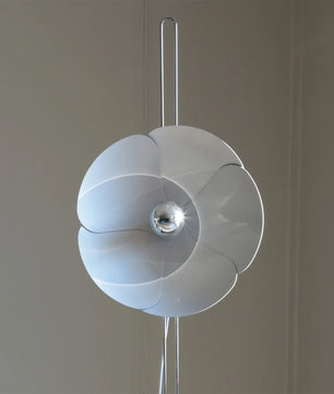 Flower Silver Floor Lamp