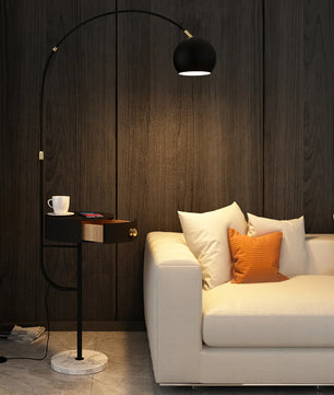 Arco Drawer Floor Lamp