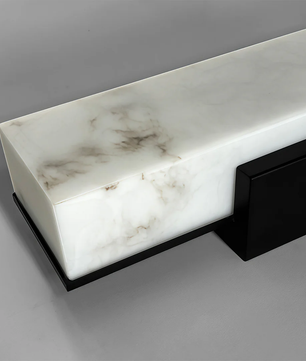 Alabastro Faux-Marble Linear Outdoor Wall Light