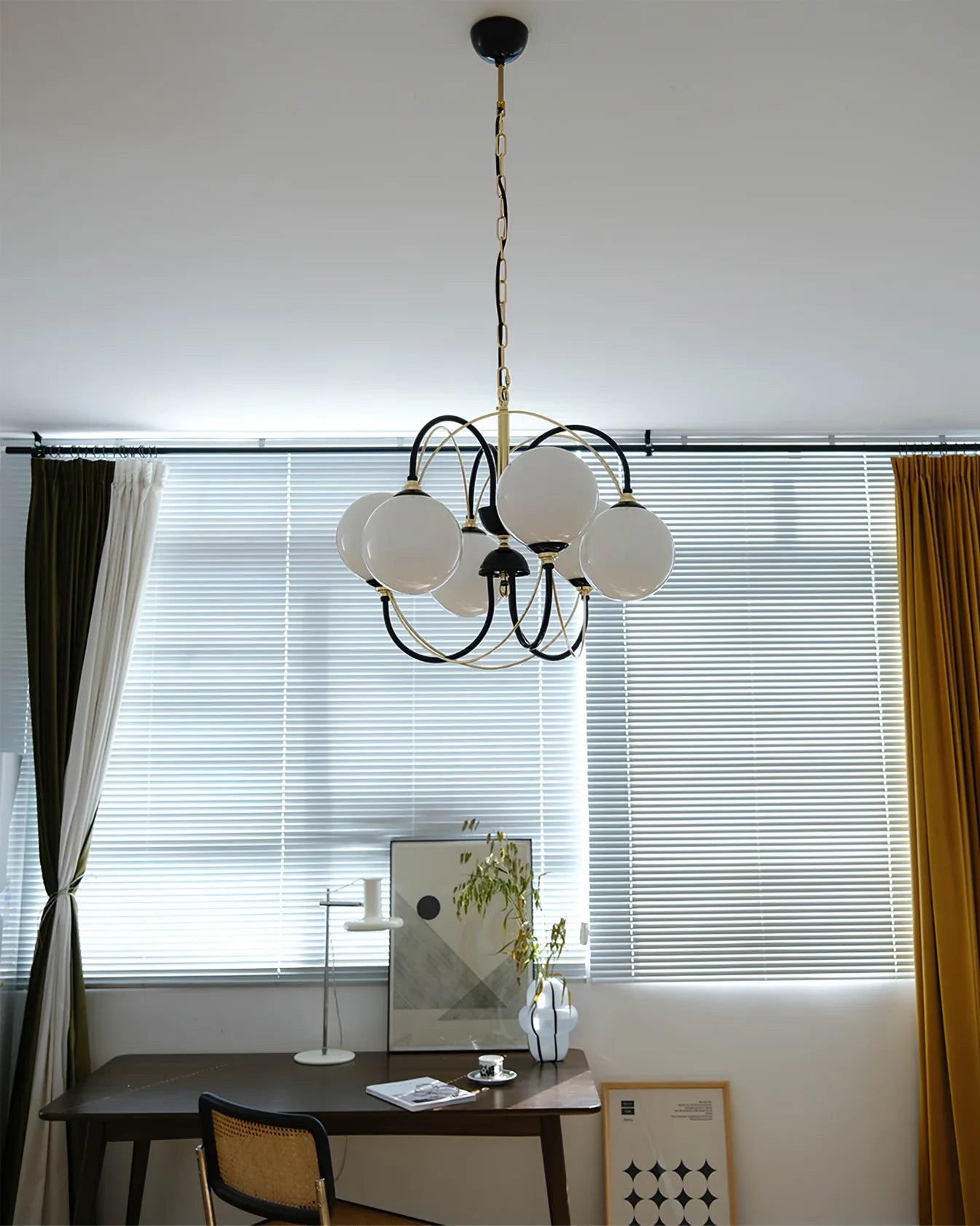Atomic Orbit Chandelier