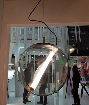 مصباح متدلي زجاجي LED من تيرازا مارتيني
