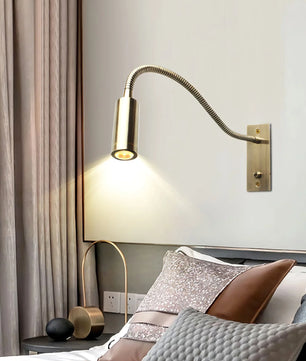 إضاءة حائط LED لغرفة النوم بتصميم آرت ديكو