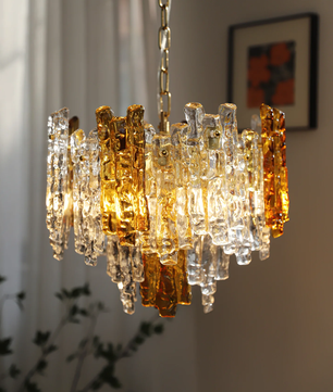 Ice Glass Chandelier