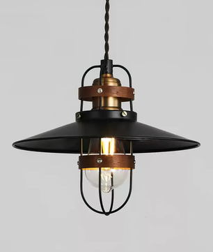 Caged Nautical Pendant Light
