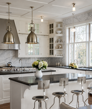 Industrial Nautical Dome Pendant Light