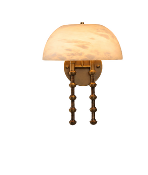 Méduse Alabaster Wall Sconce