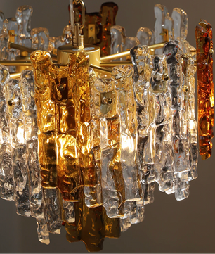 Ice Glass Chandelier