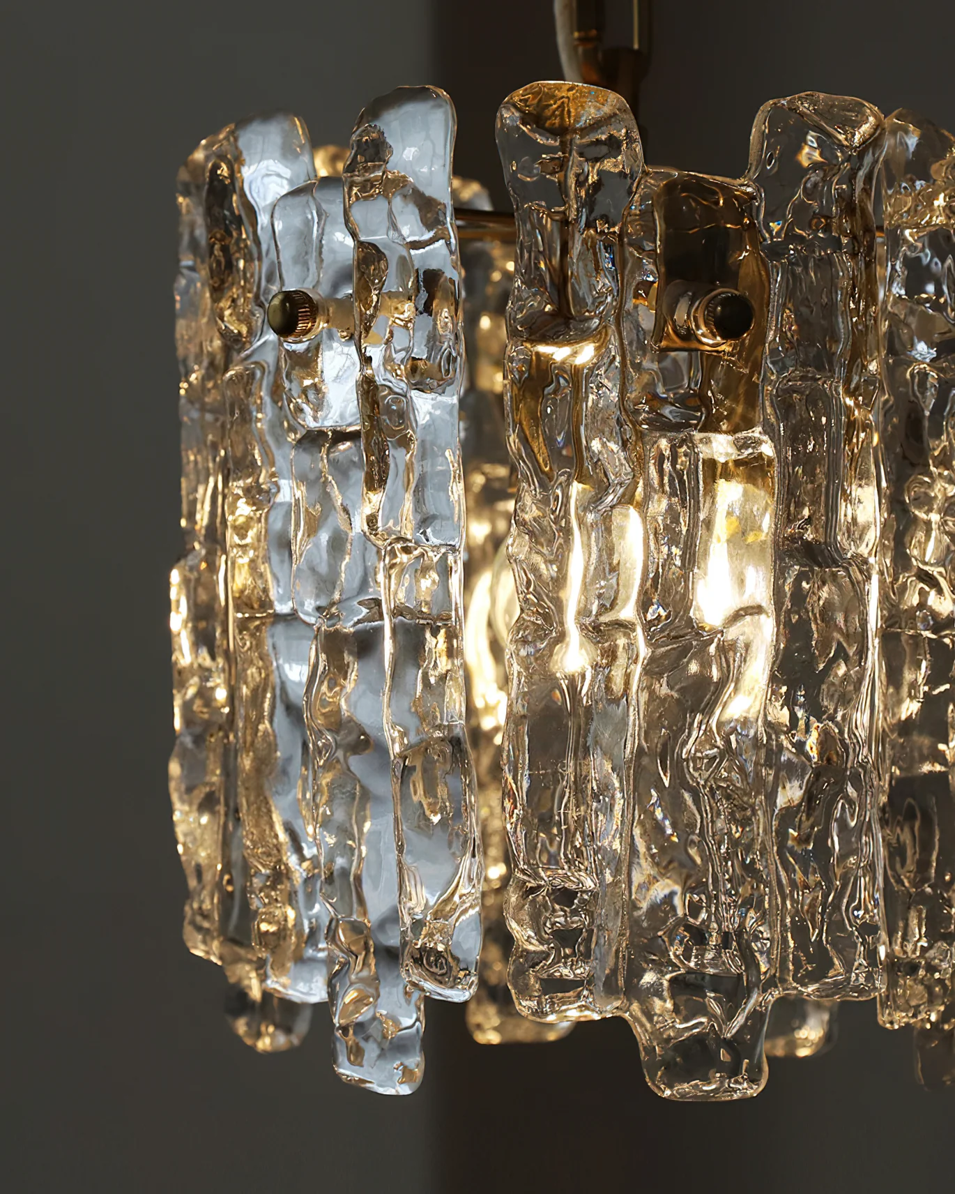 Ice Glass Chandelier