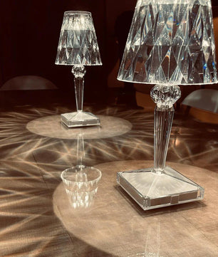 Sparkle Glam Built-in Battery Table Lamp
