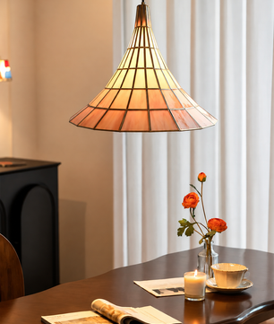 Campana Brass & Glass Pendant