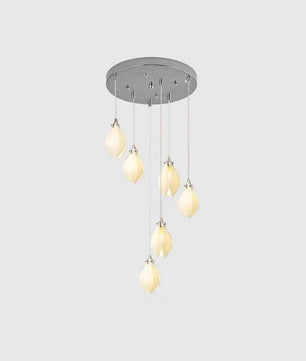 Ceramic Flower Chandelier