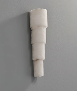 Melange Alabaster Wall Sconce
