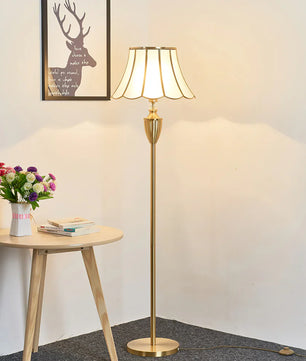 Kristall Brass Floor Lamp
