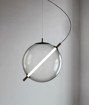 مصباح متدلي زجاجي LED من تيرازا مارتيني