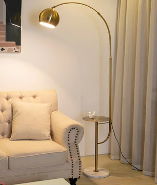 Arco Drawer Floor Lamp