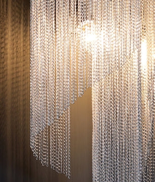Chain Tassel Wall Lamp