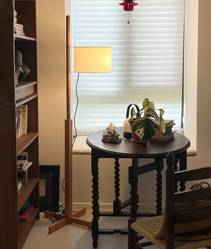 Wood Tmm Floor Lamp