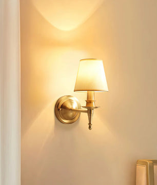 Antique Brass Wall Lamp