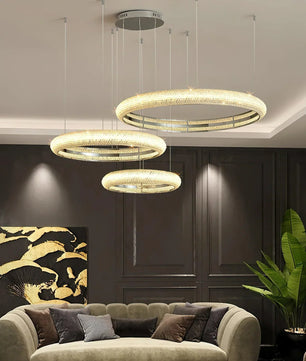 Asscher Ring Chandelier