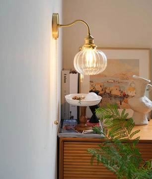 Wingbo Glass Wall Lamp