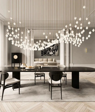 Ceramic Flower Chandelier