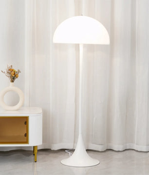 White Bedroom Floor Lamp
