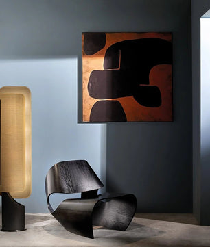 Barrier Linen Floor Lamp