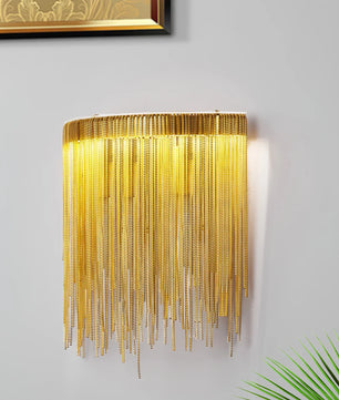 Cadena Tassel Wall Lamp