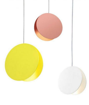 Crimson Circular Pendant Light