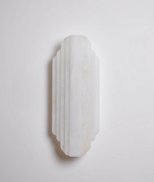 Contemporary Alabaster Wall Sconce